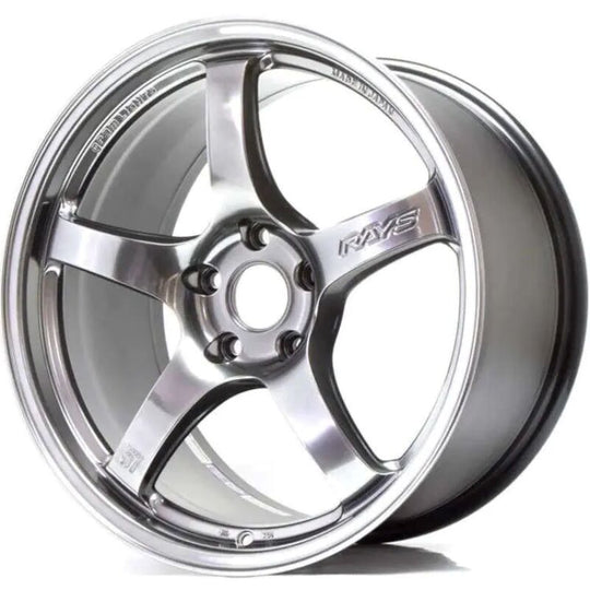 Gram Lights 57CR 19x9.5 +25 5x114.3 Grace Silver Wheel (Special Order/ MOQ 20) - WGCR425EQNK