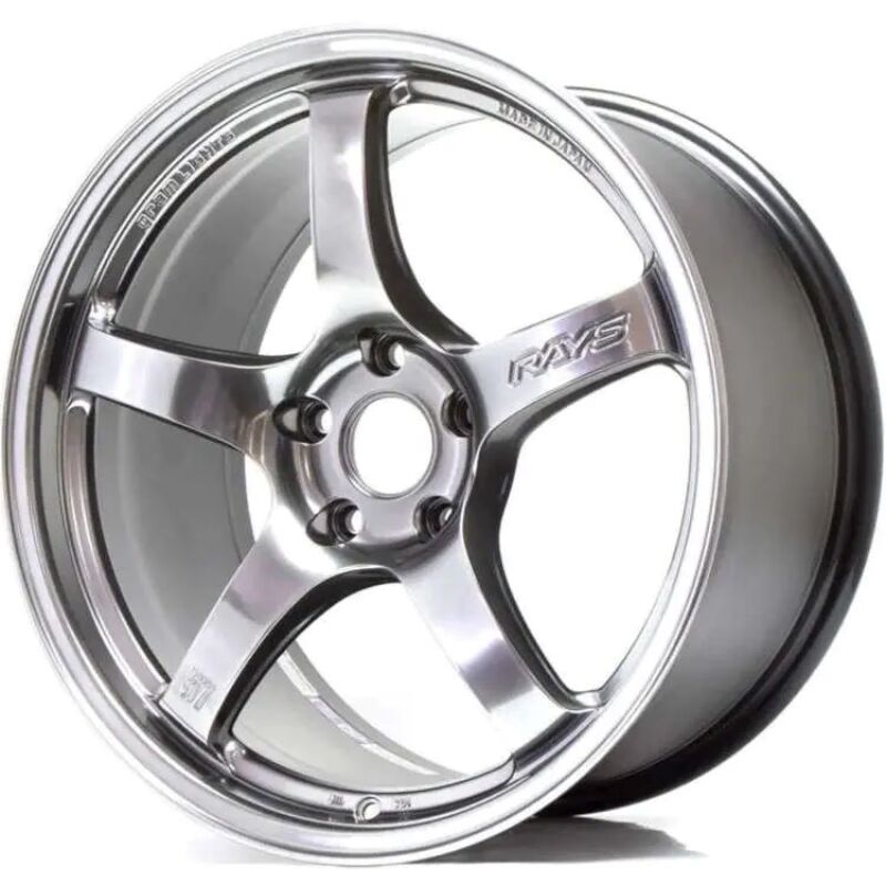 Gram Lights 57CR 19x9.5 +25 5x112 Grace Silver Wheel (MOQ 20 PCS) - WGCR425MQNK