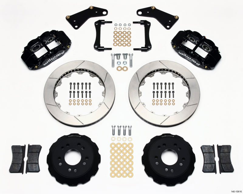 Wilwood Narrow Superlite 6R Front Hat Kit 13.06in 65-82 Corvette C2/C3 - 140-10616