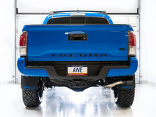 Load image into Gallery viewer, AWE Tuning 16-22 Toyota Tacoma 0FG Cat-Back Exhaust w/ BashGuard - Dual Diamond Black Tips - 3015-33826