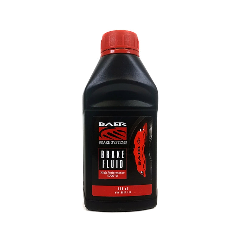 Baer Brakes 4 High Performance Brake Fluid, (16.9oz/500ml Bottle) 10 Pack - 6800246