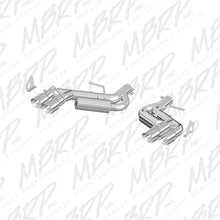 Load image into Gallery viewer, MBRP 2016 Chevy Camaro V8 6.2L 6spd 3in T409 Race Dual Axle Back w/ 4.5in Quad Dual Wall Tips - S7036409