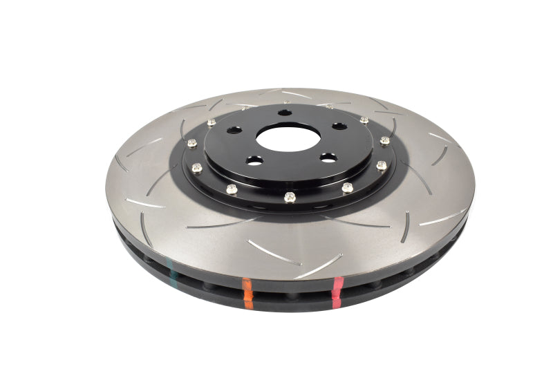 DBA 11-17 Jeep Grand Cherokee Trackhawk (6.2L V8) 5000 Series Slotted Front Brake Rotor w/Black Hat - DBA53919BLKS