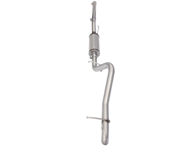 aFe MACHForce XP 2.5in SS-409 Cat-Back Exhaust 07-16 Jeep Wrangler (JK) V6-3.6L/3.8L (2-4 Door) - 49-48055