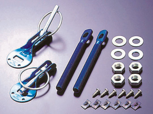 Cusco Body Pins For Hood Aluminum-Blue, Universal - 00B 817 AL