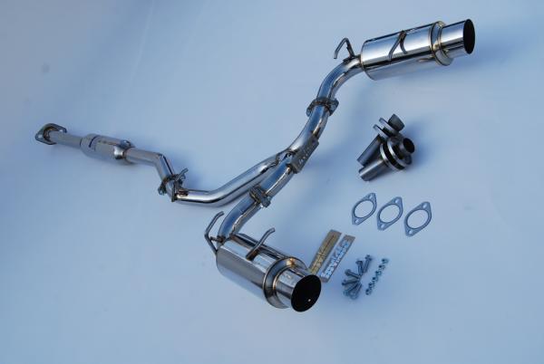 Invidia 12 Scion FRS/BRZ 60mm N1 Polish Tip Cat- Back Exhaust - HS12SSTGTP