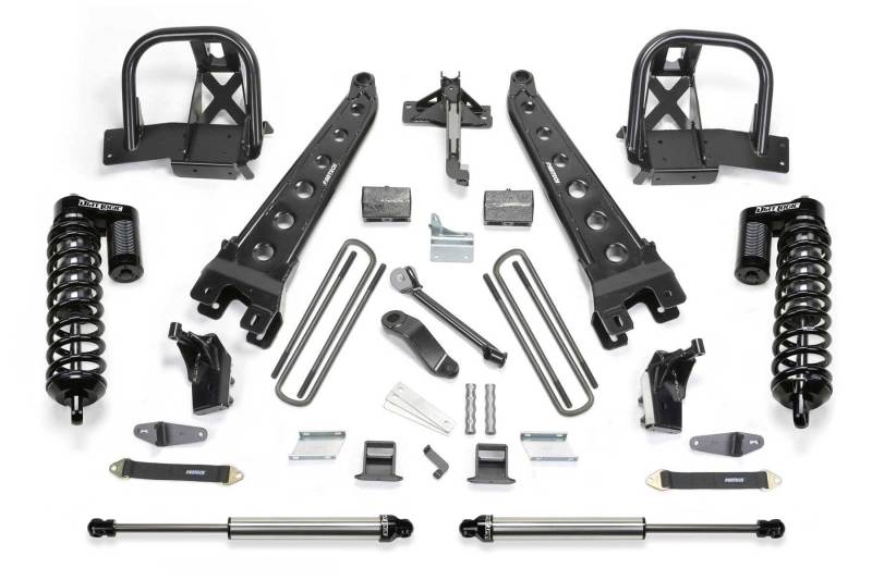 Fabtech 11-13 Ford F450/550 4WD 10 Lug 6in Rad Arm Sys w/Dlss 4.0 C/O& Rr Dlss - K2158DL