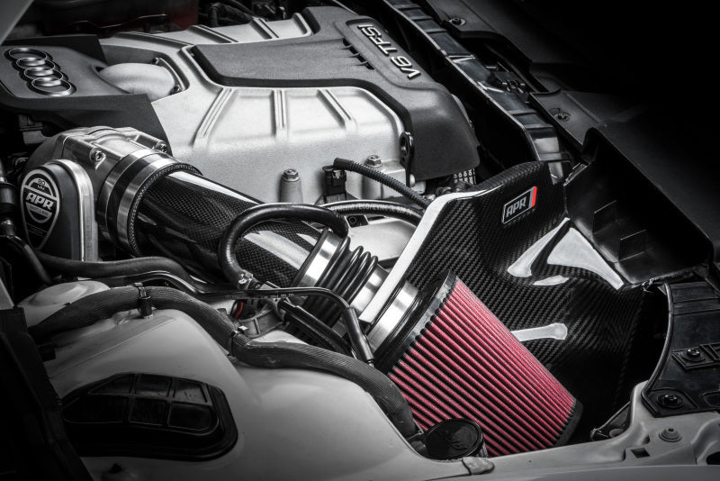 APR 10-16 Audi S4/S5/14-17 Audi Q5/SQ5 (B8) 3.0T Open Carbon Fiber Intake System - CI100037