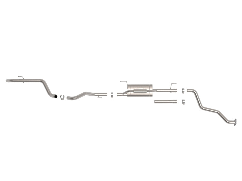 aFe 24-25 Toyota Tacoma L4-2.4L (t) Vulcan Series 2.5in 304 Stainless Steel Cat-Back - 49-36077