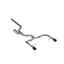 Load image into Gallery viewer, MBRP 19-21 VW Jetta GLI T304 SS 3in Cat-Back Dual Split Rear Exit Exhaust - Carbon Fiber Tips - S46083CF