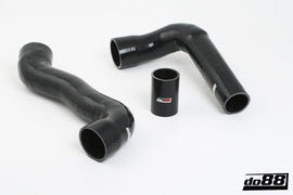 do88 09-11 Ford Focus RS 2.5L (MKII) Pressure Hoses w/o Symposer - Black - DO88-KIT137-US-S