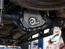 Load image into Gallery viewer, aFe POWER Pro Series Rear Diff Cover Black w/ Machined Fins Ford F-250/350 23-26 (Sterling 11.6) - 46-71490B