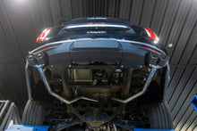 Load image into Gallery viewer, MBRP 2021+ Chevy Tahoe / GMC Yukon T304 SS 3in Cat-Back Dual Split Exhaust w/ Quad Carbon Fiber Tips - S50573CF