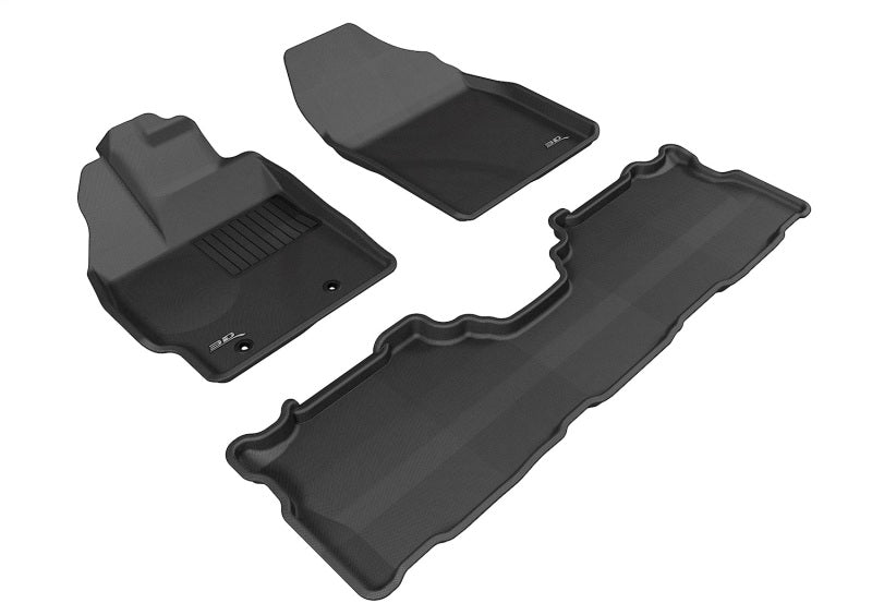 3D MAXpider 12-17 Toyota Prius V Kagu Black Full Set - L1TY16201509