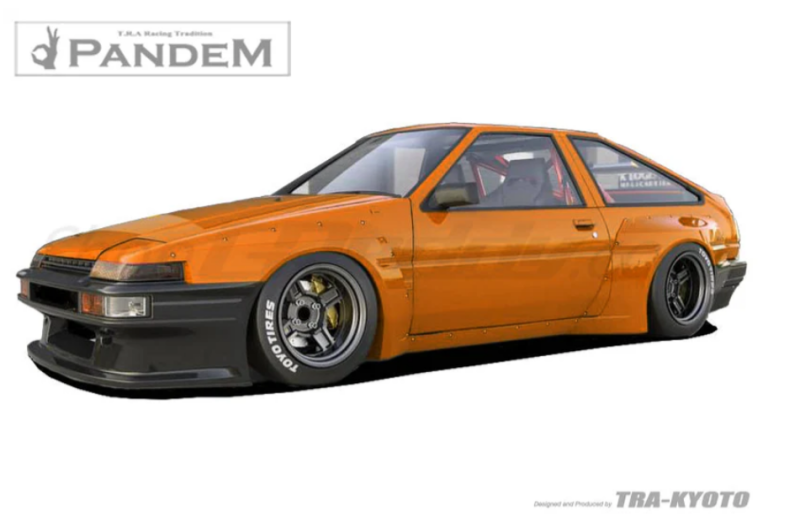 GReddy Pandem 84-87 Toyota Corolla-Trueno HB AE86 Full Widebody Kit w/o Wing - 66910860