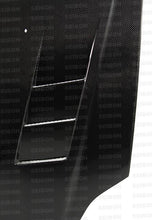 Load image into Gallery viewer, Seibon 99-00 Honda Civic (EM1/EJ6/7/8/EK9) TS-Style Carbon Fiber Hood - HD9900HDCV-TS