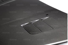 Load image into Gallery viewer, Seibon 15-16 Ford Focus TS-Style Gloss Finish Carbon Fiber Hood - HD16FDFO-TS
