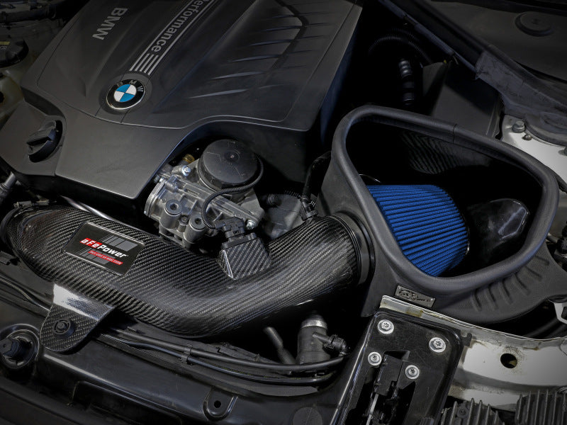 aFe Track Series Carbon Fiber Intake w/Pro 5R Filter BMW M2 (F87) 16-18 L6-3.0L (t) N55 - 57-10004R