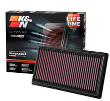 Load image into Gallery viewer, K&amp;N 16-18 Toyota C-HR L4-1.2L F/l Replacement Drop In Air Filter - 33-3080