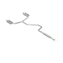 Load image into Gallery viewer, MagnaFlow Cat-Back SS 2.25/2.5in Dual Split Rear Exit Polished 3in Tip 2015 Chev Impala 3.6L V6 - 19023