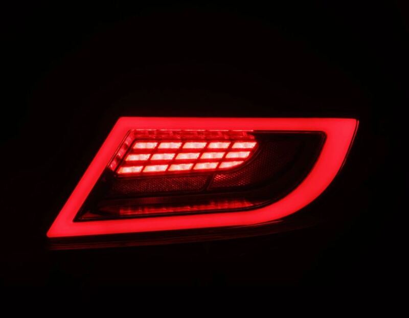 AlphaRex 22-24 Toyota GR86 LUXX LED Taillights Vivid Red - 675030