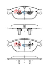 Load image into Gallery viewer, DBA 12-18 Audi A6 Street Series Front Brake Pads - DB15262SS