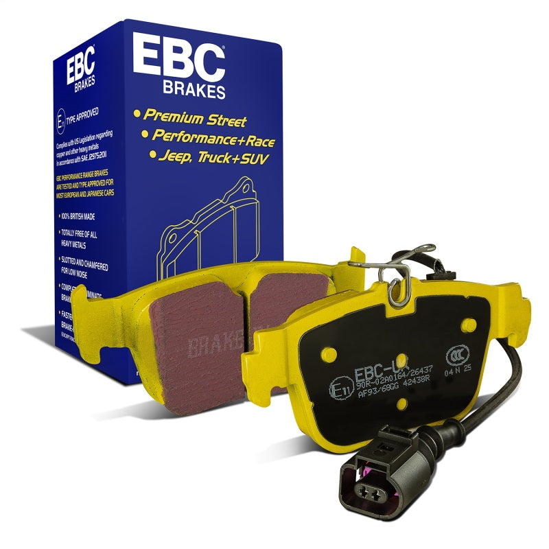 EBC 2022+ Volkswagen Golf R/GTI (Mk8) Yellowstuff Rear Brake Pads - DP42438R