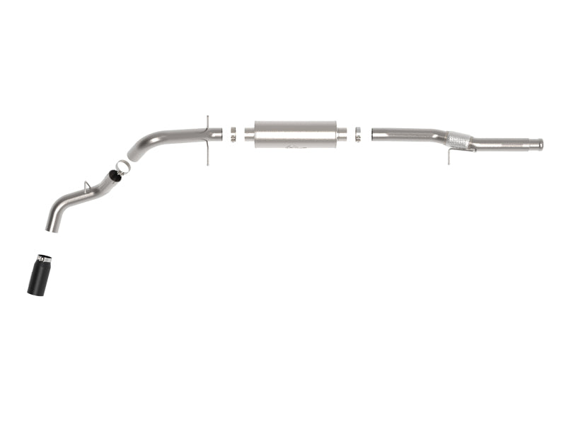 aFe Apollo GT Series 4in 409SS Cat Back Exh System w/Blk Tip 14-18 GM Silverado/Sierra 1500 V8-6.2L - 49-44116-B