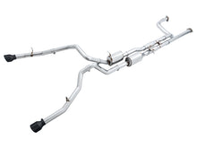 Load image into Gallery viewer, AWE Tuning 2021 RAM 1500 TRX 0FG Cat-Back Exhaust - Diamond Black Tips - 3015-33005