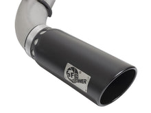 Load image into Gallery viewer, aFe Atlas Exhaust 5in DPF-Back Al Steel 2016 Nissan Titan XD V8-5.0L Black Tip - 49-06112-B
