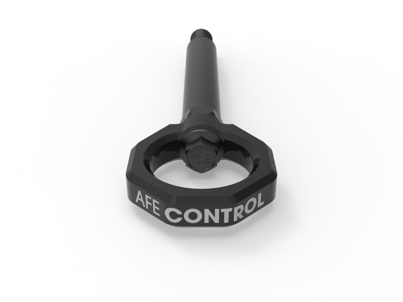 aFe 23-25 BMW M2 (G87) CONTROL Front / Rear Tow Hook - Black - 450-502004-B