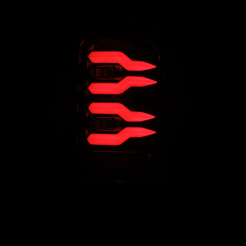 AlphaRex 94-01 Dodge Ram 1500/2500/3500 LUXX-Series LED Tail Lights - Alpha-Black - 643001