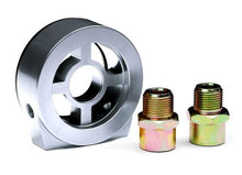 Load image into Gallery viewer, BLOX Racing Oil Filter Block Adapter Silver / For Oil Pressure / Oil Temperature - BXGA-00105-SI