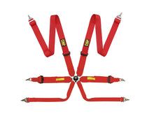 Load image into Gallery viewer, OMP Tecnica 3 Safety Harness Red - DA0-0203-A01-061