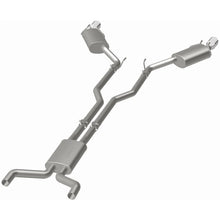 Load image into Gallery viewer, MagnaFlow Cat-Back Stainless Dual Split Rear Exit 4in Polished Tips 11-15 Chevy Camaro 3.6L V6 - 15353