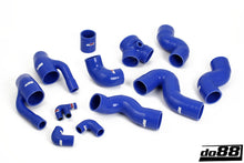 Load image into Gallery viewer, do88 99-02 Audi S4/A6 2.7L BiTurbo (AGB/AJK/AZA) Pressure Hoses - Blue - DO88-KIT109B