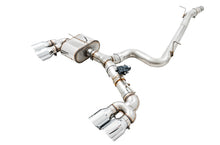 Load image into Gallery viewer, AWE Tuning Mk7 Golf R SwitchPath Exhaust w/Chrome Silver Tips 102mm - 3025-42064