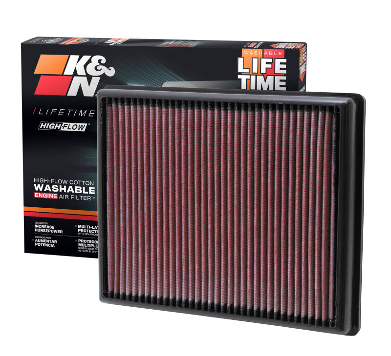 K&N Replacement Air Filter 12 BMW 335i / 12-13 BMW M135I (F30) - 33-2997