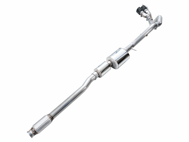 AWE Tuning 2021+ GMC Suburban/Yukon XL 5.3L 0FG Side Exit Catback Exhaust - Diamond Black Tips - 3015-33008