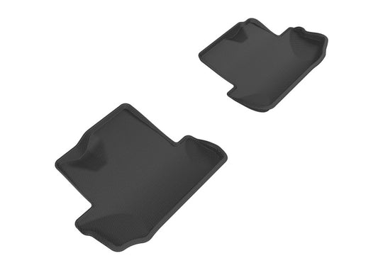 3D MAXpider 2016-2020 Chevrolet Camaro Kagu 2nd Row Floormats - Black - L1CH06921509