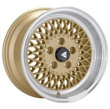 Load image into Gallery viewer, Enkei92 Classic Line 15x7 38mm Offset 4x100 Bolt Pattern Gold Wheel - 465-570-4938GG