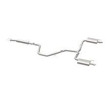 Load image into Gallery viewer, MagnaFlow Cat-Back SS 2.25/2.5in Dual Split Rear Exit Polished 3in Tip 2015 Chev Impala 3.6L V6 - 19023