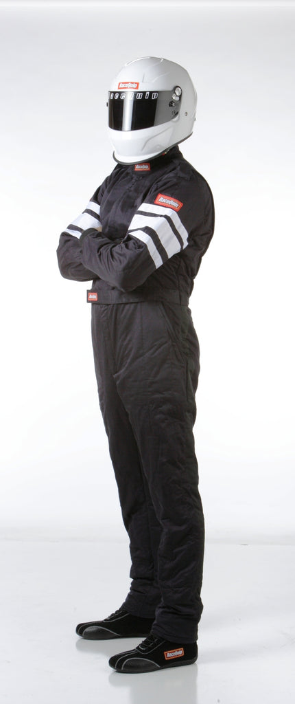 RaceQuip Black SFI-5 Suit - Small - 120002
