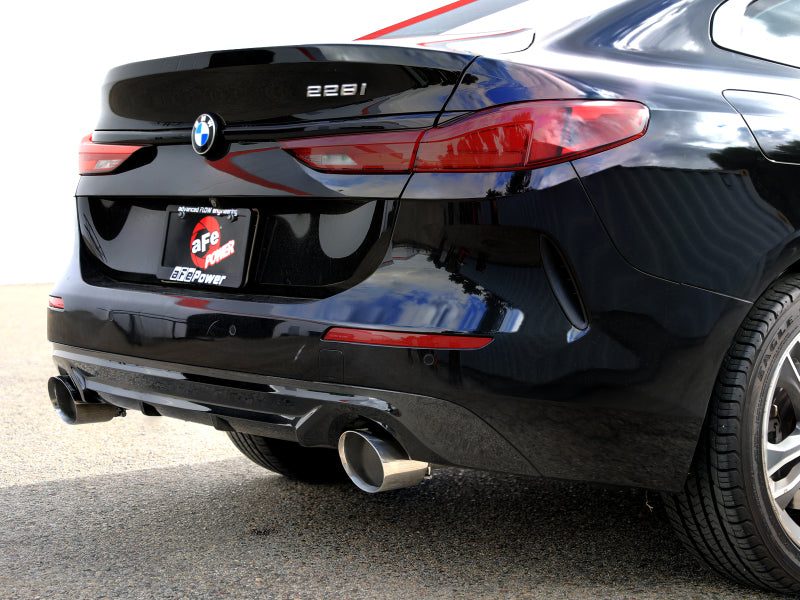aFe MACHForce XP Exhausts Axle-Back 21-24 BMW 228i 2.0T (SS w/ Polished Tips) - 49-36355-P