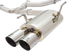 Load image into Gallery viewer, aFe Takeda 3in SS Exhaust Cat-Back 15-16 Subaru WRX/STI 2.0L/2.5L Polished Tips - 49-36801-P