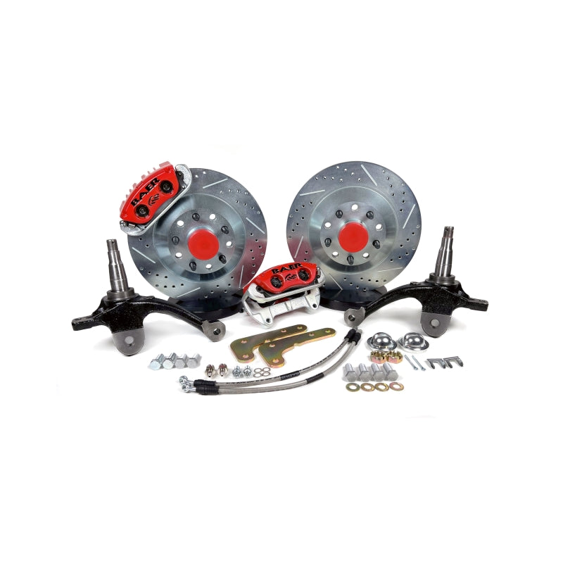 Baer Brakes 73-77 GM A- Body/70-81 F-Body 13in Classic Series Front Brake Kit - Red - 4301676R