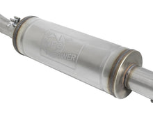 Load image into Gallery viewer, aFe Rock Basher 3in 409 SS Cat-Back Turn-Down Exhaust 12-18 Jeep Wrangler (JK) V6 3.6L/ 07-11 3.8L - 49-48069