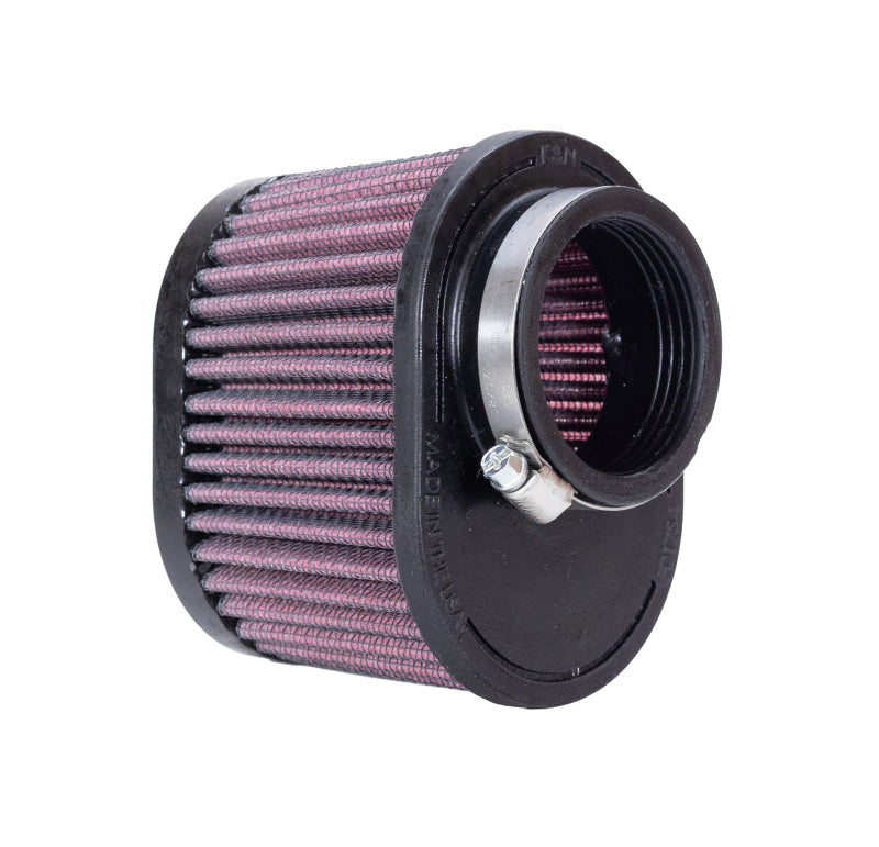 K&N Univ Clamp-On Air Filter - 1-3/4in FLG O/S 4in X 3in B 3in X 2in T 2-3/4inH OVAL - RU-2450