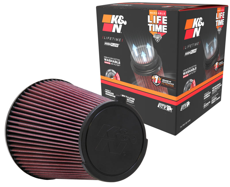 K&N Replacement Air Filter 10-12 Ford Mustang Shelby GT500 5.4L V8 - E-1993