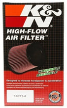 Load image into Gallery viewer, K&amp;N Filter Universal Rubber Filter 3.25  Flange 5.5 Base 4.6875 Top 8 Height - RU-5122